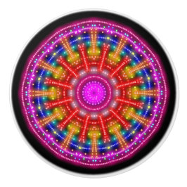Neon Medallion Keramikknauf