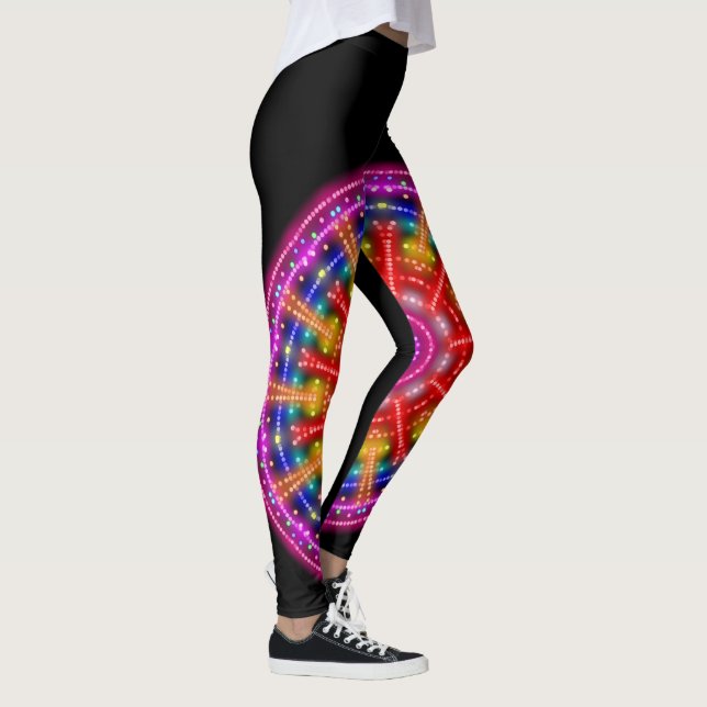 Neon Medallion Leggings (Rechts)