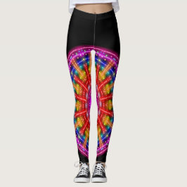 Neon Medallion Leggings