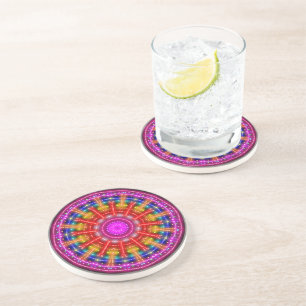 Neon Medallion Untersetzer