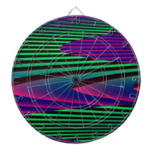 Neon-Meeres-Dartboard Dartscheibe