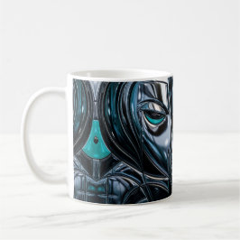 Neon-Metall-Muse Kaffeetasse