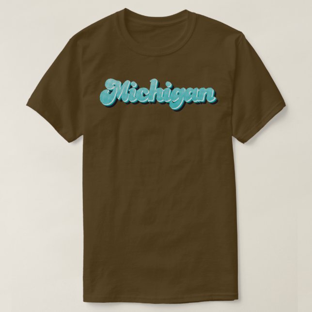 Neon Michigan T-Shirt (Design vorne)