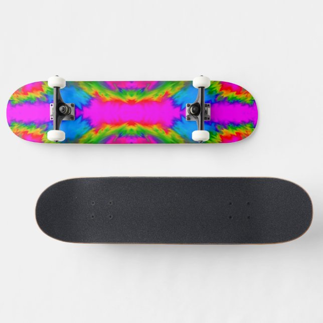 Neon Mirage Psyko-Daizie  Skateboard (Horizontal)
