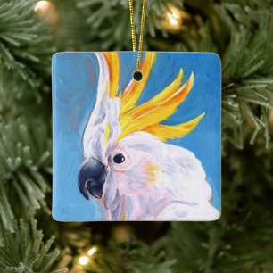 Neon Mohawk - Cockatoo Keramikornament