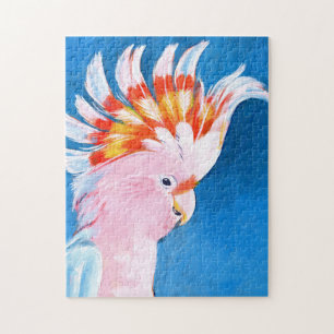 Neon Mohawk - Pink Cockatoo Puzzle