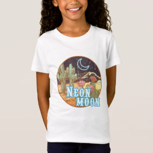 Neon Moon Retro Western T - Shirt