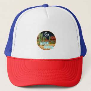 Neon Moon - Western Country Side - Kakteen Truckerkappe