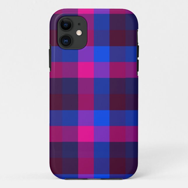 Neon-Mosaikfusion  Case-Mate iPhone Hülle (Rückseite)