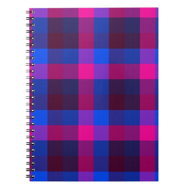 Neon-Mosaikfusion  Notizblock (Vorderseite)
