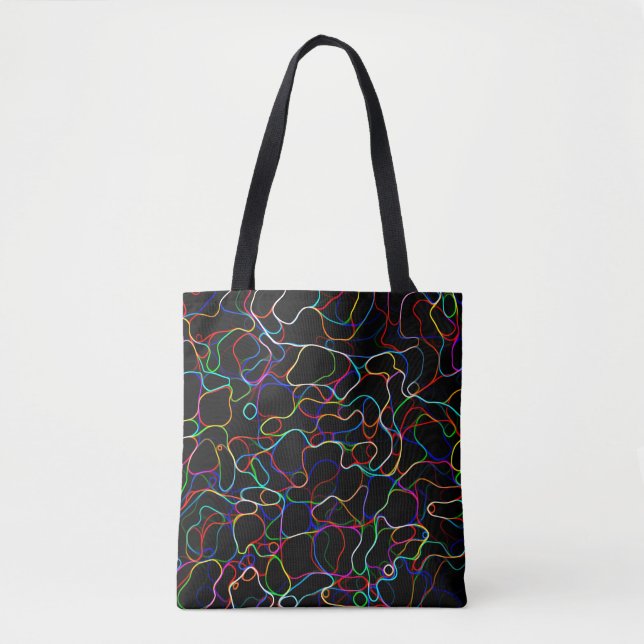 Neon Multicolor Lines (Vorderseite)