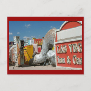 Neon Museum, Las Vegas, Nevada Postkarte