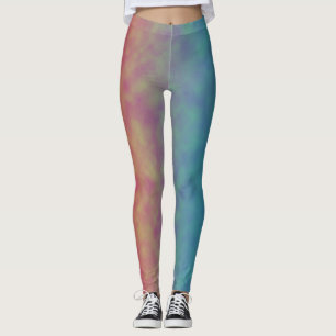 Neon Nachglühen Leggings