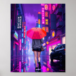 Neon Nights: Ein seltener Abend in der Stadt Poster