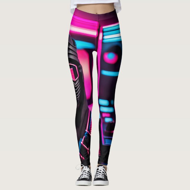 Neon Ninja Leggings (Vorderseite)