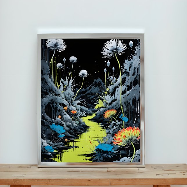 Neon Nocturne Fotodruck (Von Creator hochgeladen)