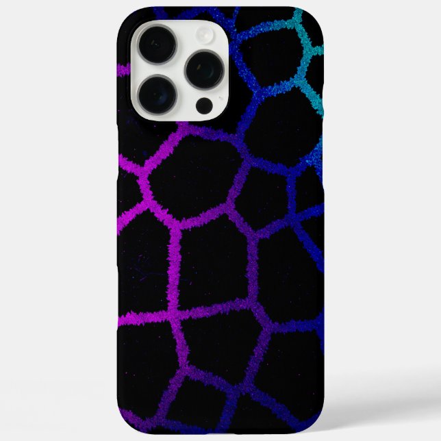 Neon Noir Giraffe Case-Mate iPhone Hülle (Rückseite)
