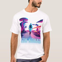 Neon Nomad - Wander in einer Welt des Staunens T-Shirt