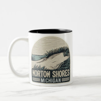 Neon Norton Shores Zweifarbige Tasse