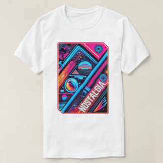 Neon Nostalgie - Vintage Durchstechflaschen T-Shirt