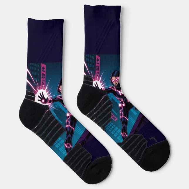 Neon Nova Socken (Rechts)