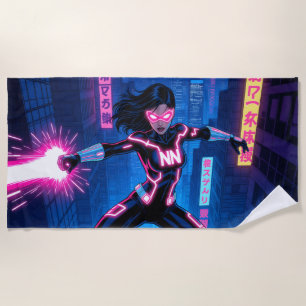 Neon Nova Strandtuch