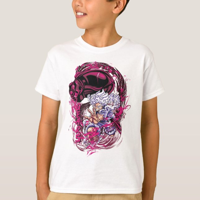 Neon One Piece T-Shirt (Vorderseite)