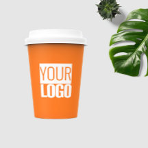 Neon orange - Hinzufügen fett formatierter Logopap