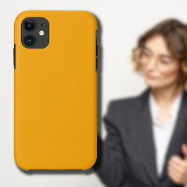 Neon Orange Solid Color | Classic Case-Mate iPhone Hülle
