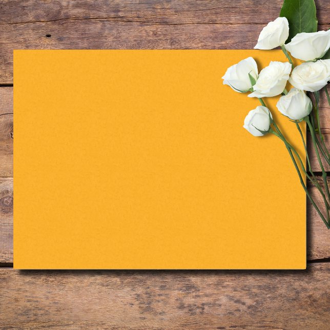 Neon Orange Solid Color | Classic Seidenpapier (Von Creator hochgeladen)