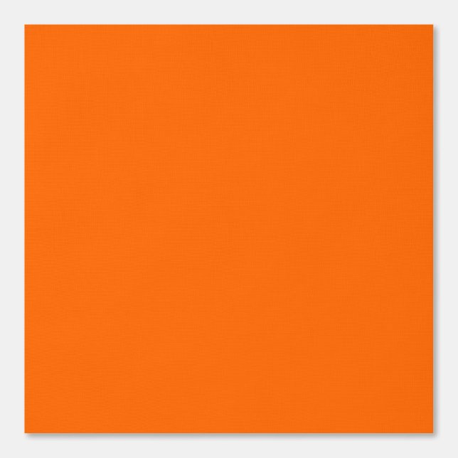 Neon Orange Solid Color Tapete (Vorderseite)