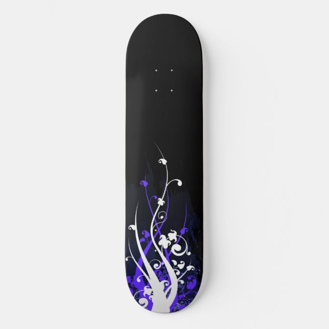 Neon Ornament Skateboard (Vorderseite)