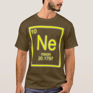 Neon Periodic Table Element Science T-Shirt