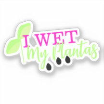 Neon Pflanze ich will meine Plantas