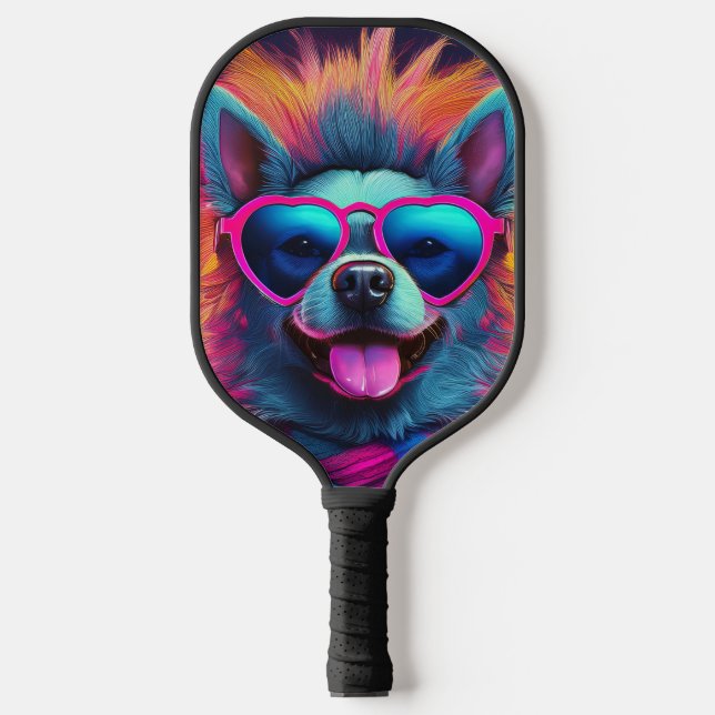 Neon-Pickleball-Schläger Pickleball Schläger (Vorderseite)