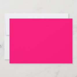 Neon Pink Custom Holiday Cards - Bulk Feiertagskarte