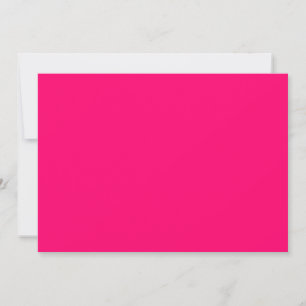 Neon Pink Custom Holiday Cards - Bulk Feiertagskarte