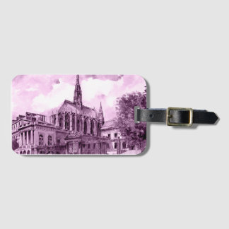 NEON PINK GEPÄCKANHÄNGER