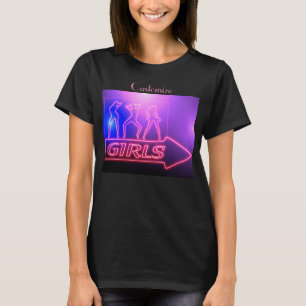 Neon Pink Girls signieren Thunder_Cove T-Shirt
