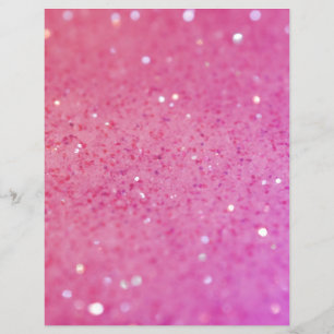 Neon Pink Glitzer Sparkle Flyer