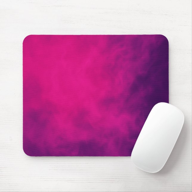 Neon Pink Gradient Mousepad - Anpassbar (Mit Mouse)