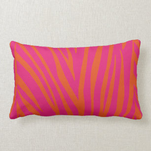 NEON PINK ORANGE ZEBRA STRIPES BACKGROUNDS WALLPAP LENDENKISSEN