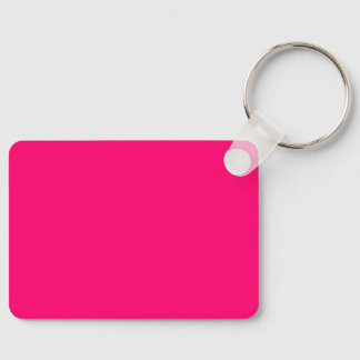 Neon Pink Schlüsselanhänger - Anpassbare Markierun