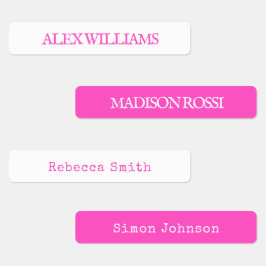 Neon Pink Schreibmaschine | Bewährte Bezeichnungen Etiketten