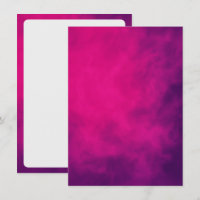 Neon Pink Smoke Event-Einladung - Anpassbar