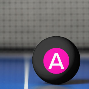 Neon Pink Solid Color Anpassen Tischtennisball