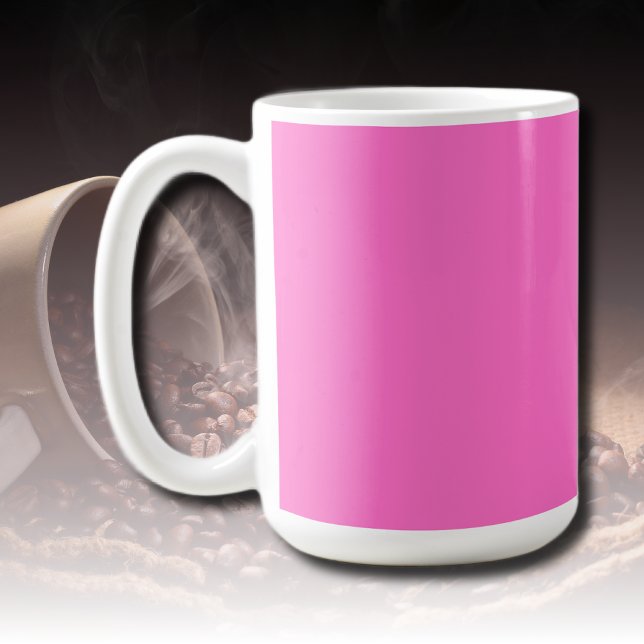 Neon Pink Solid Color | Classic Kaffeetasse (Von Creator hochgeladen)
