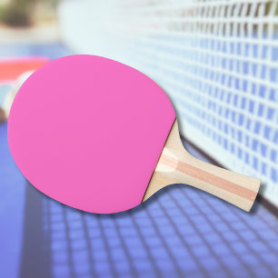 Neon Pink Solid Color Classic Tischtennis Schläger