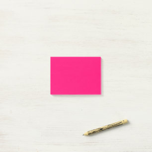 Neon Pink Sticky Notes - Custom & Bulk Orders Post-it Klebezettel