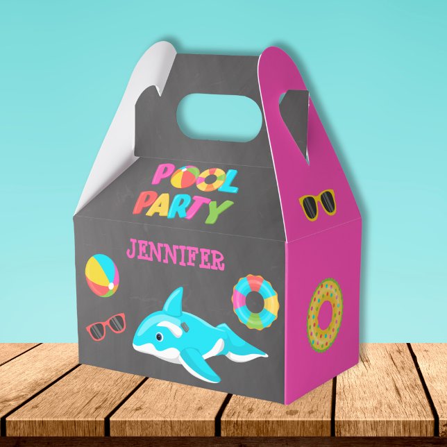 NEON POOL PARTY ORCA FLOT GESCHENKSCHACHTEL (Von Creator hochgeladen)